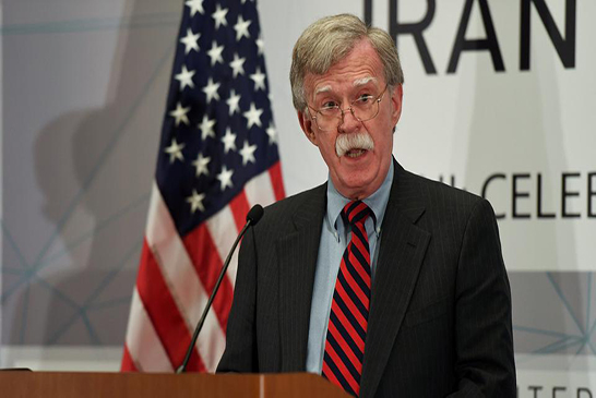 بولتون: لن نسمح لخامنئي بتدمير دول الشرق الأوسط