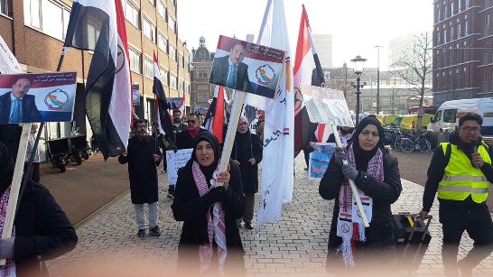 دعوة لمظاهرة احوازية امام البرلمان الهولندي