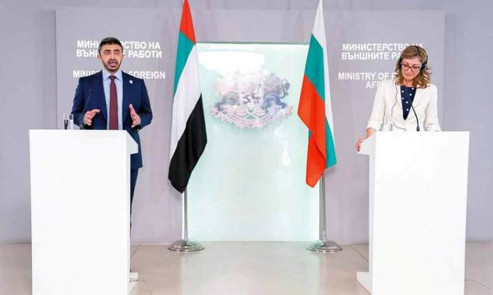 الشيخ عبدالله بن زايد في بلغاريا